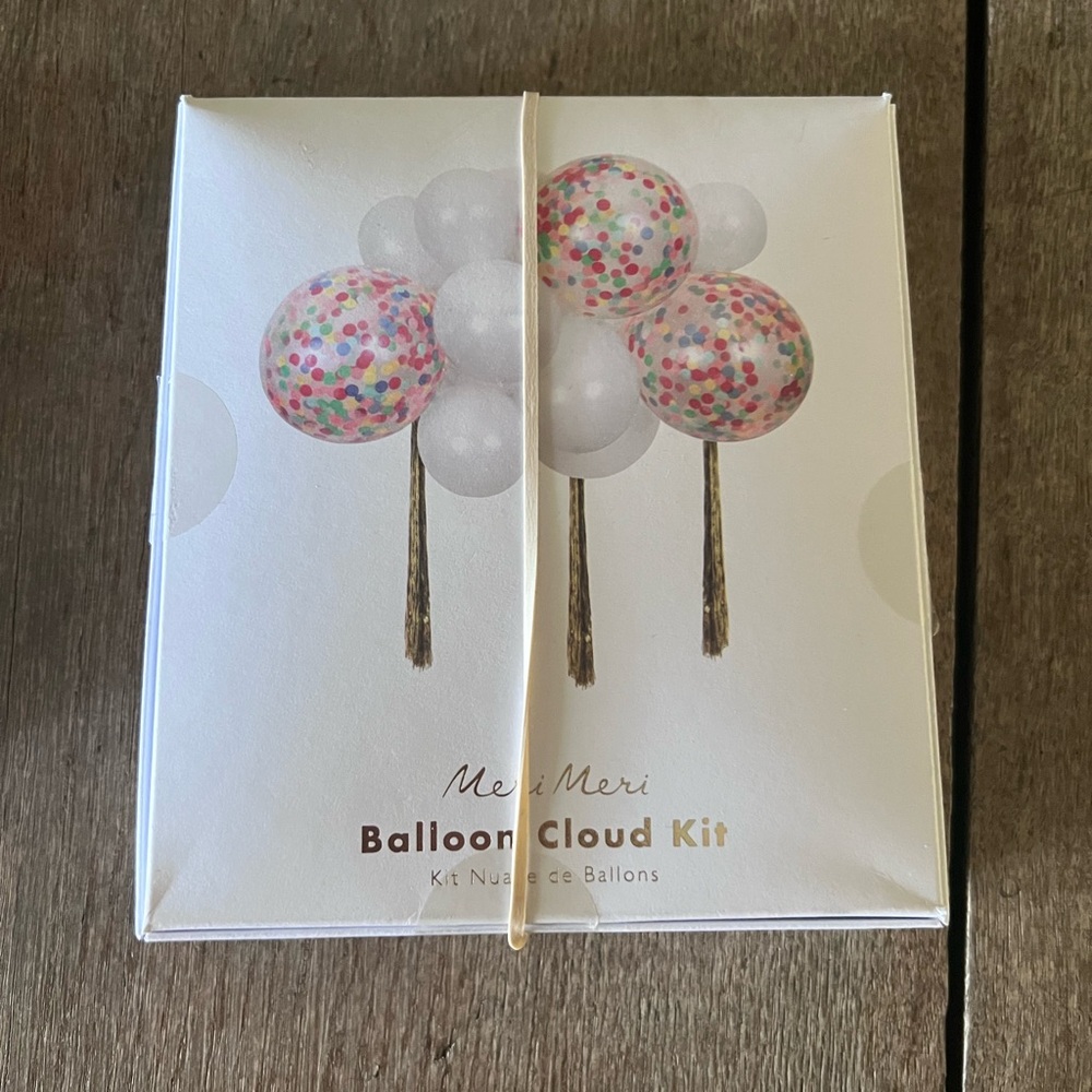 Meri Meri Confetti Balloon Cloud Kit NWT 1 available